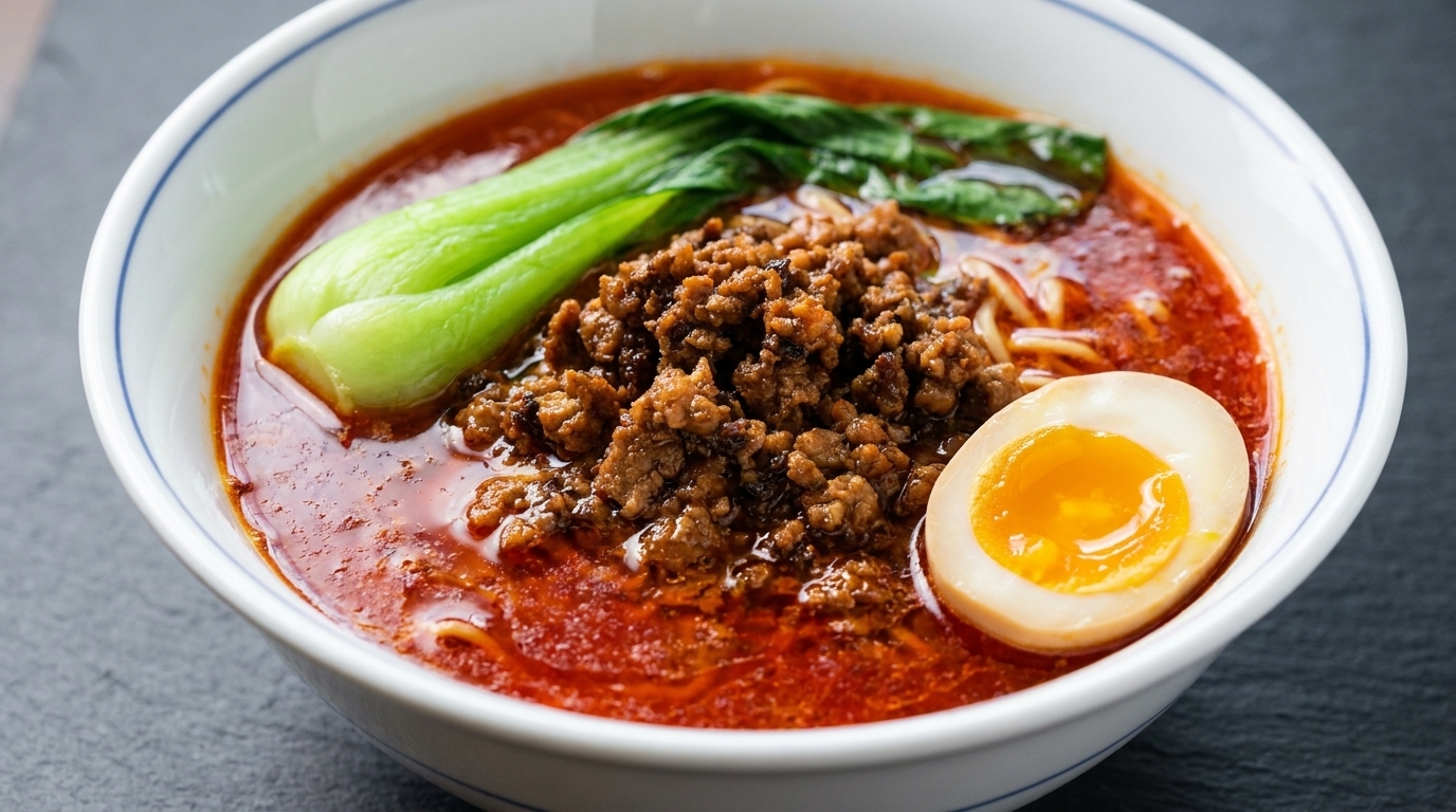 Authentic Sichuan Dan Dan Noodles