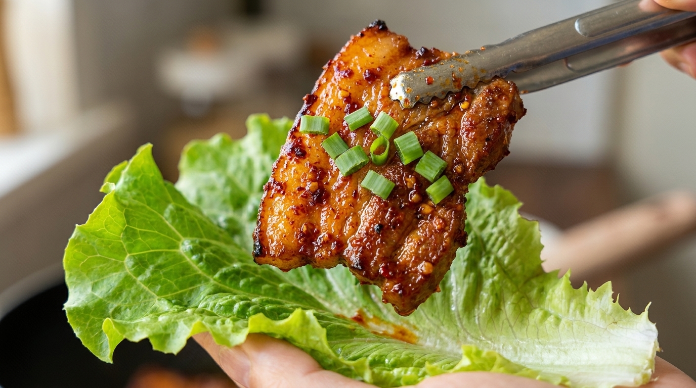 Spicy Grilled Pork Belly