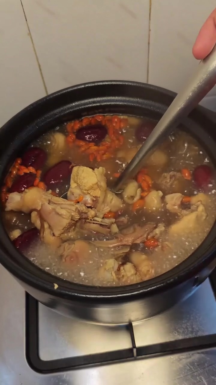 Nourishing Chinese Herbal Chicken Soup
