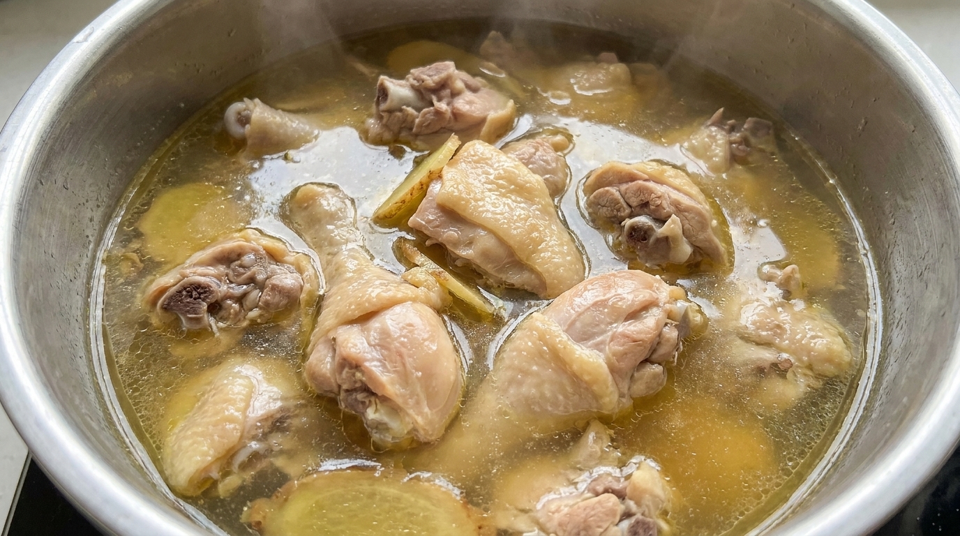 Fragrant Sand Ginger Chicken Soup