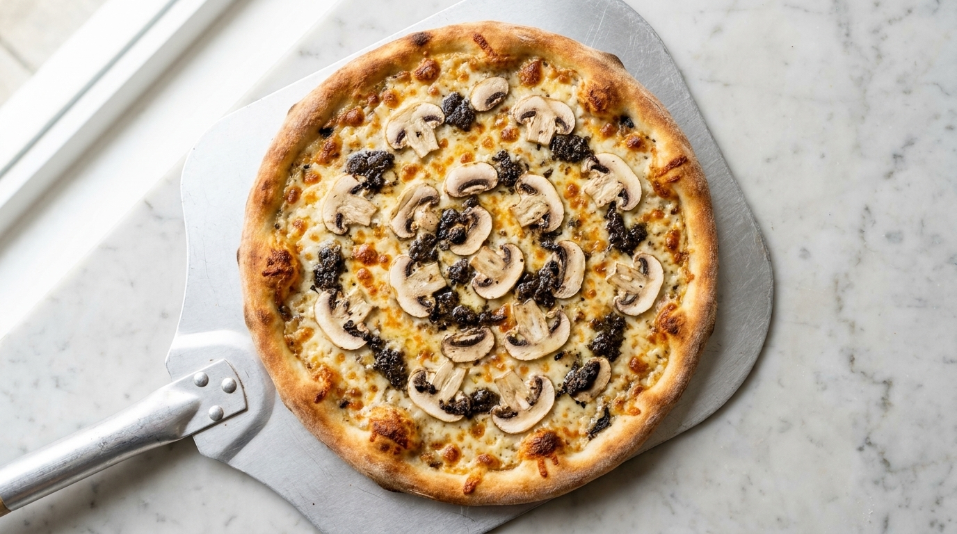 Gourmet Black Truffle Pizza