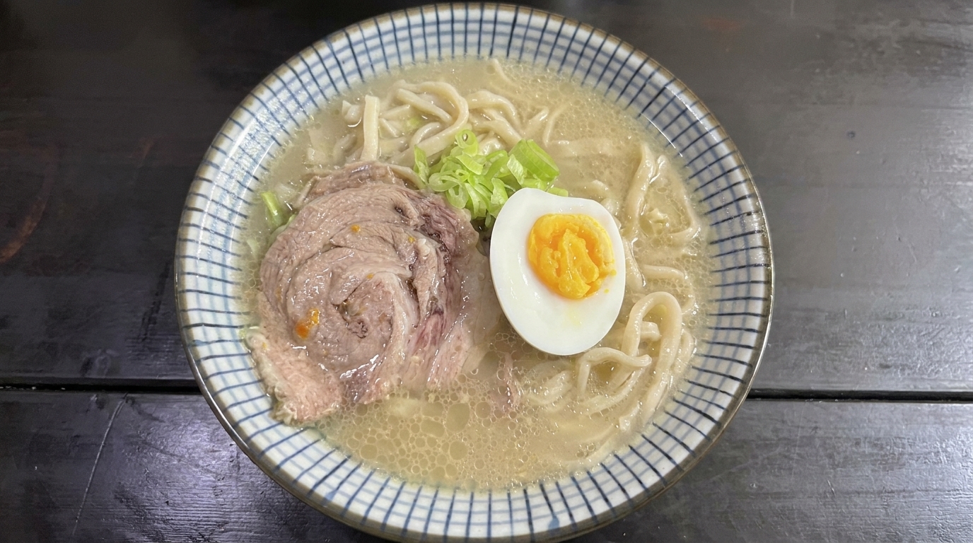 Simplified Japanese Tonkotsu Ramen