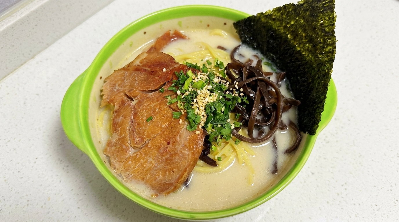 Rich and Creamy Tonkotsu Chashu Ramen