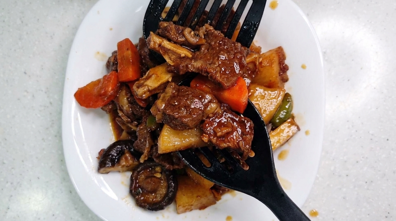 Classic Korean Braised Beef Short Ribs (Galbi-jjim)