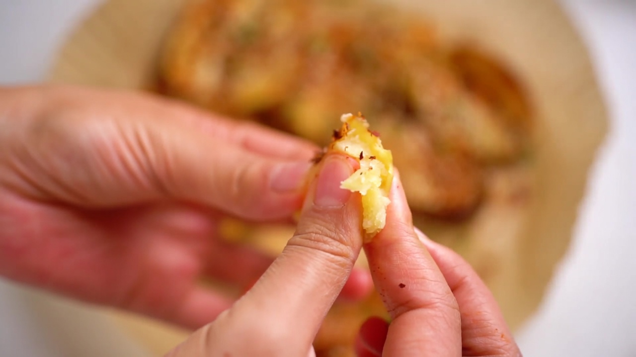 Crispy Air-Fried Roasted Potatoes