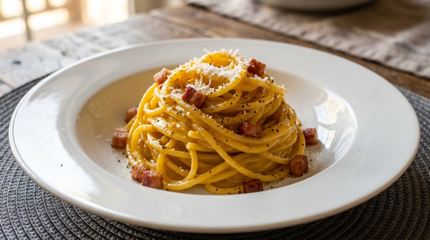 Authentic Italian Spaghetti Carbonara