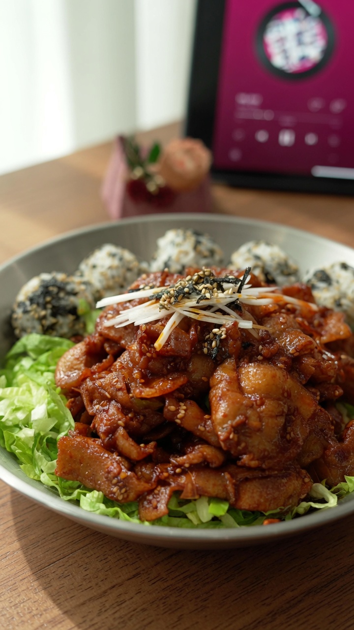 Korean Spicy Stir-Fried Pork Belly (Jeyuk Bokkeum)