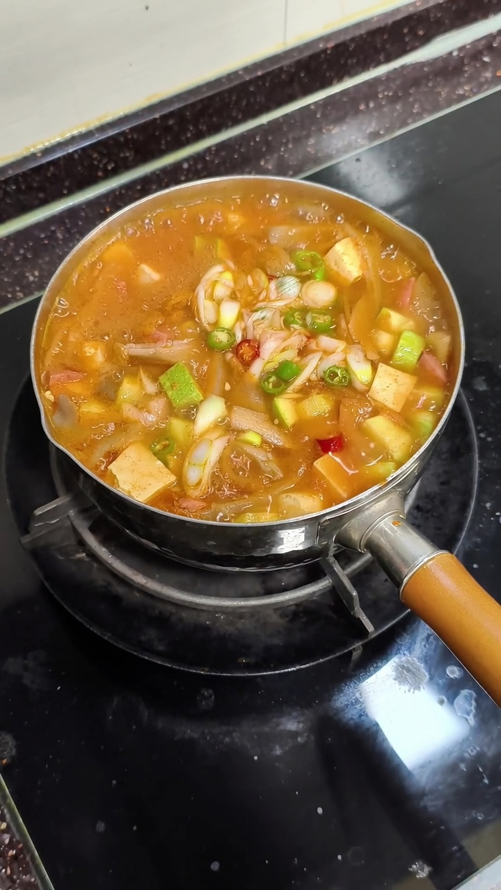 Traditional Korean Soybean Paste Stew (Doenjang Jjigae)