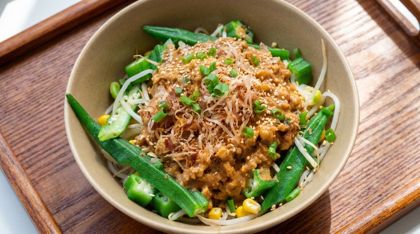 Spicy Miso Sesame Cold Noodles