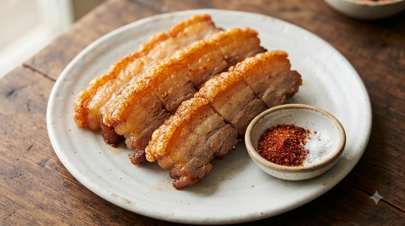 Crispy Air Fryer Pork Belly