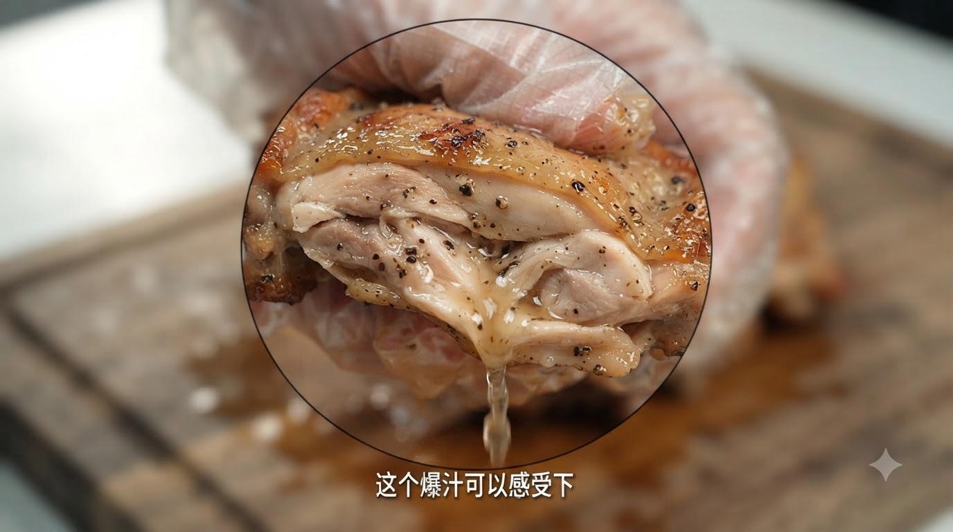 Juicy Black Pepper Chicken Thigh