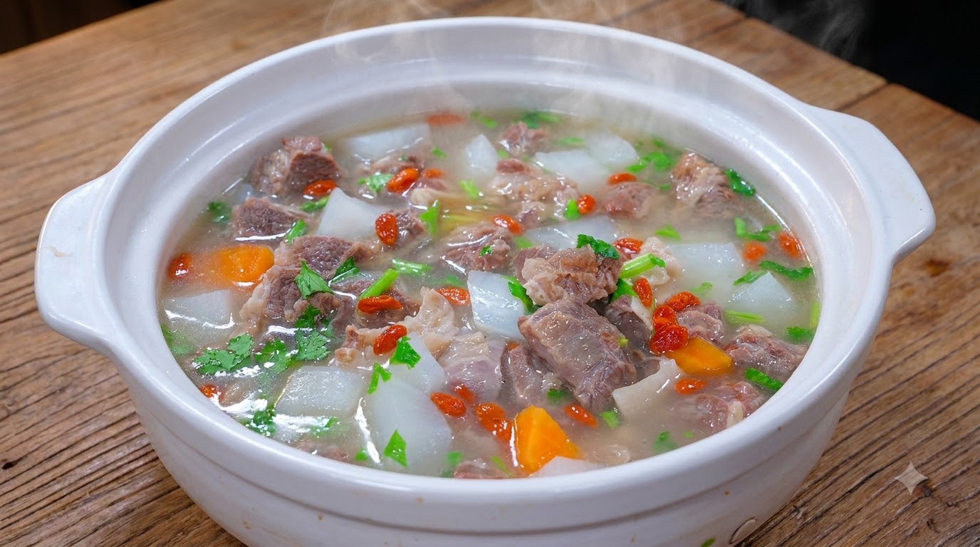 Daikon Radish and Beef Brisket Soup