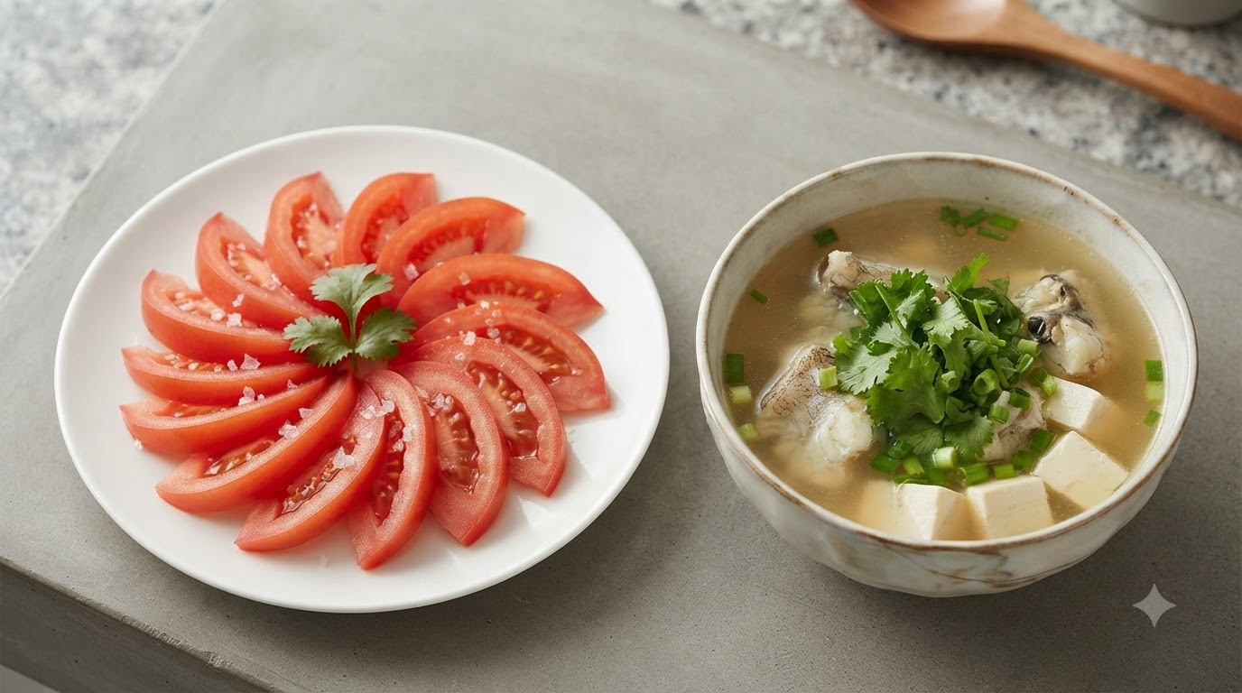 Homestyle Pollock and Tofu Soup