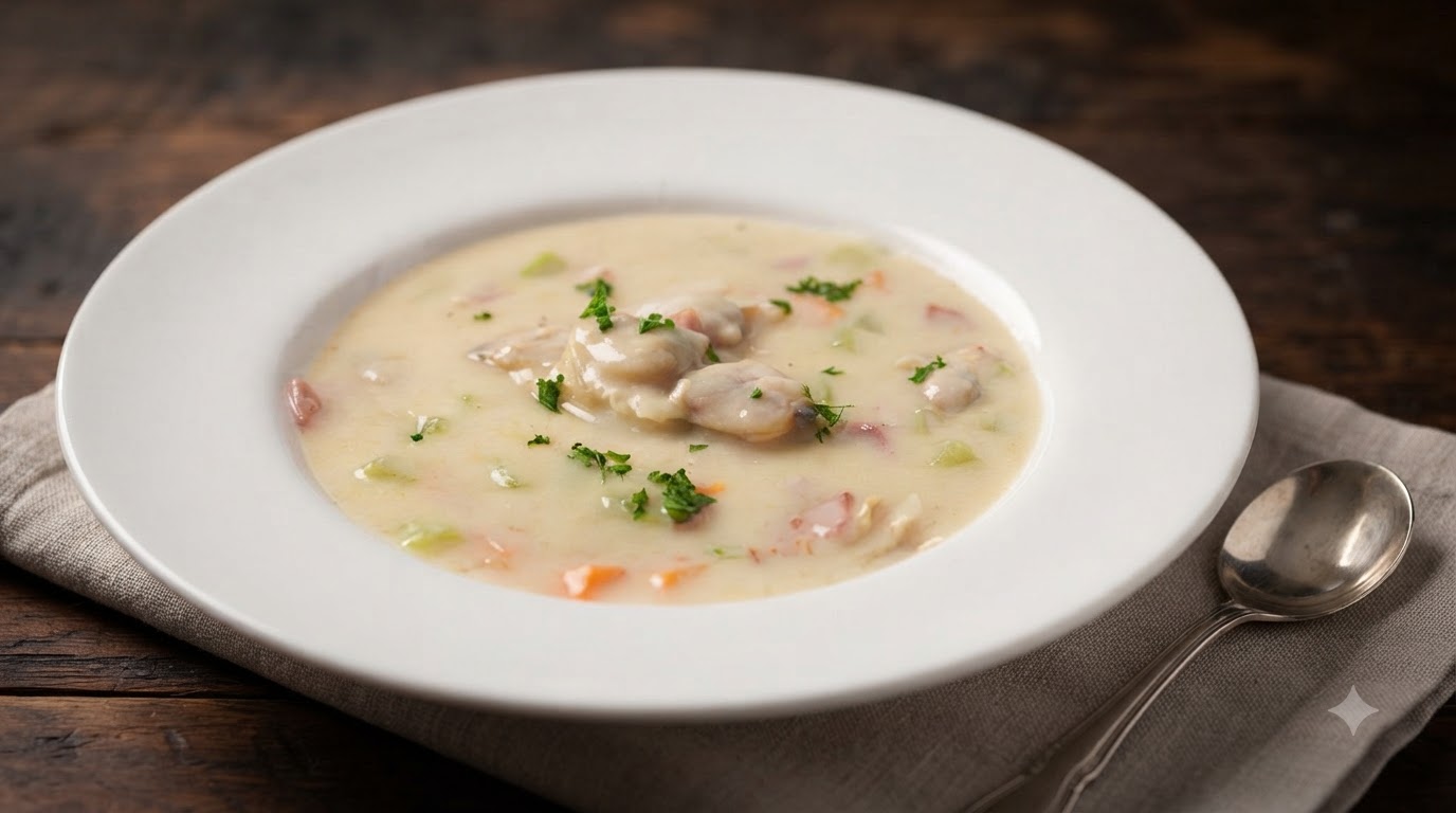 Classic New England Clam Chowder