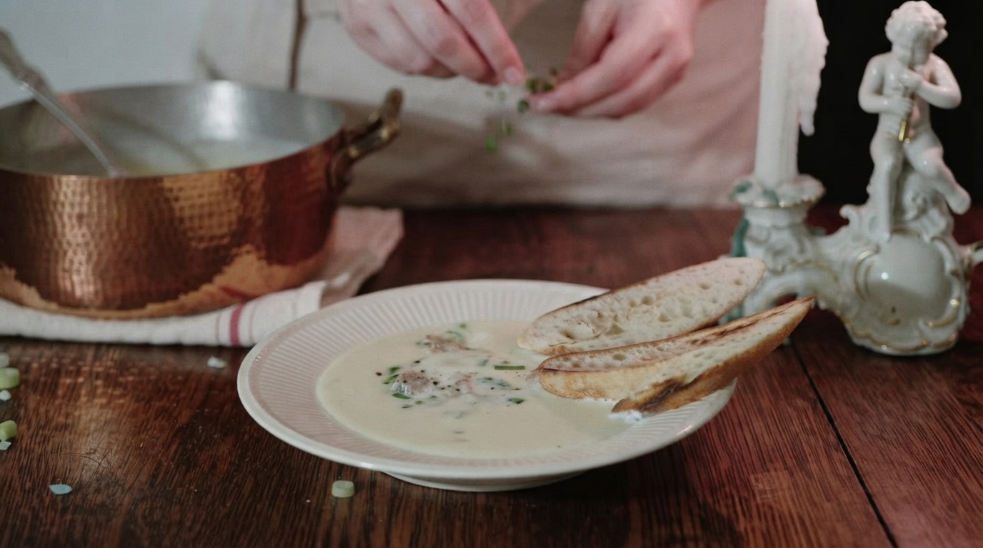 Classic 130-Year-Old Clam Chowder