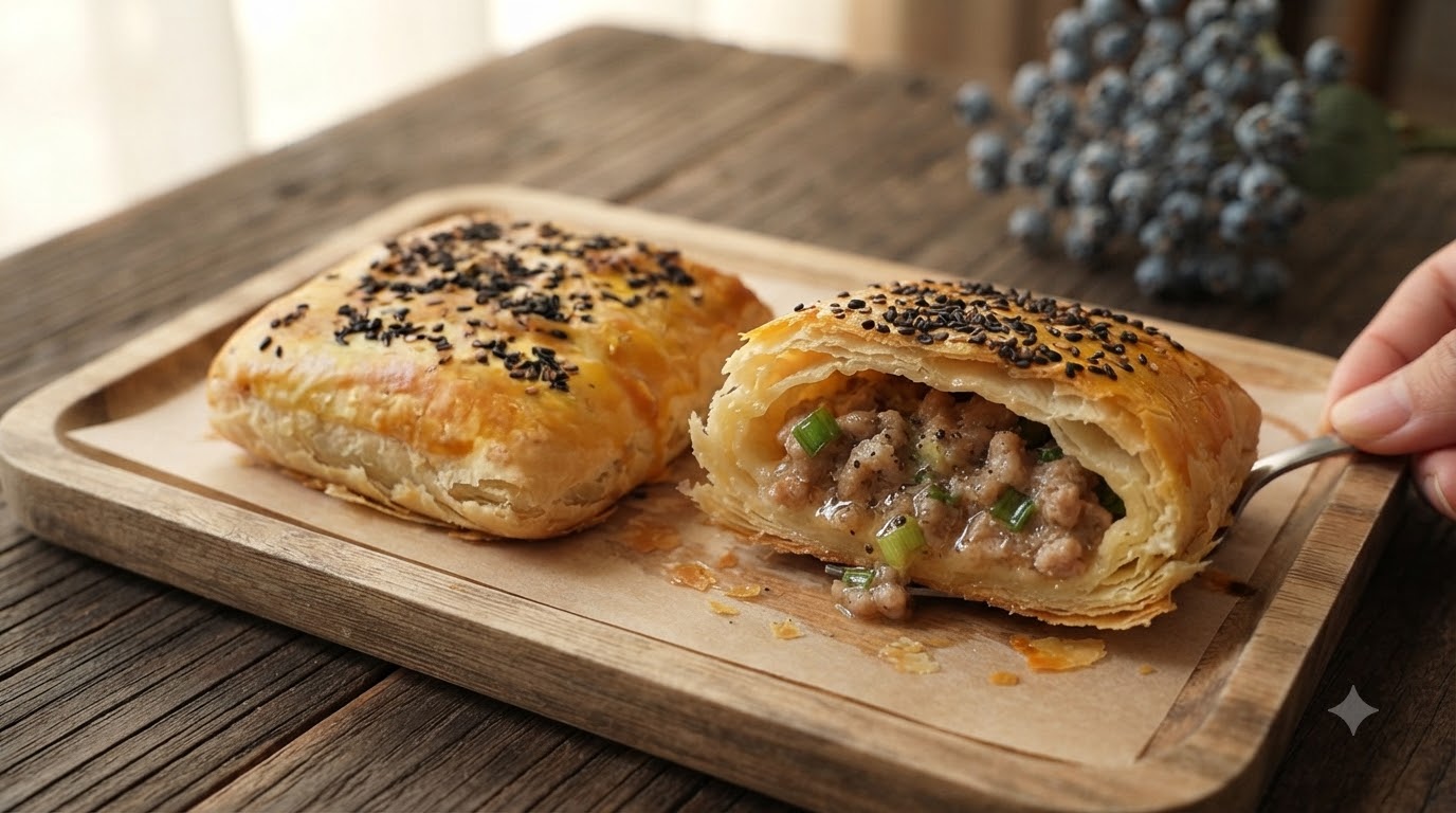 Crispy Air Fryer Pork Meat Pies