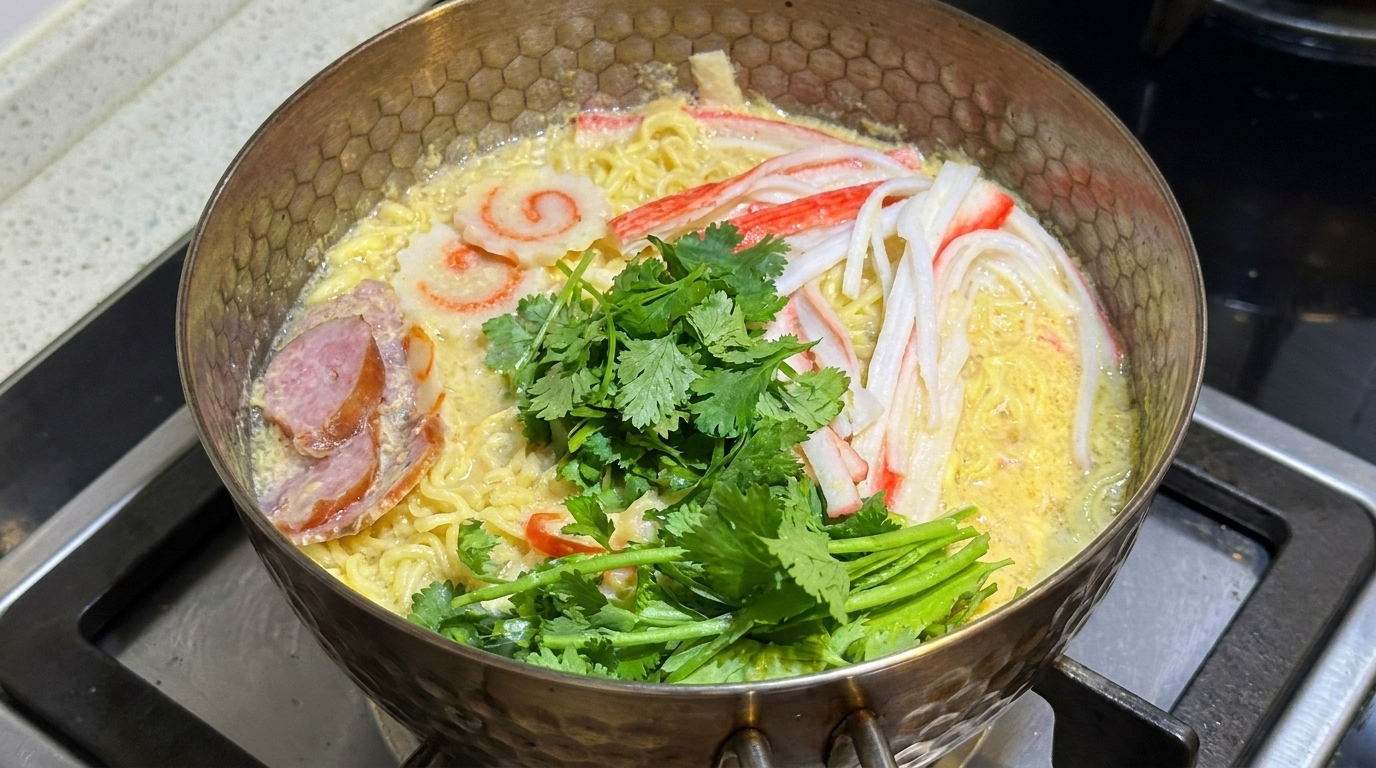 Tonkotsu Style Instant Ramen Hack