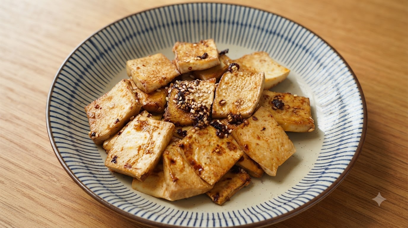 Air Fryer Night Market Style Iron Plate Tofu
