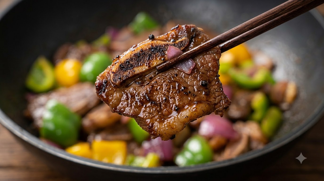 Cantonese Black Pepper Beef Short Ribs