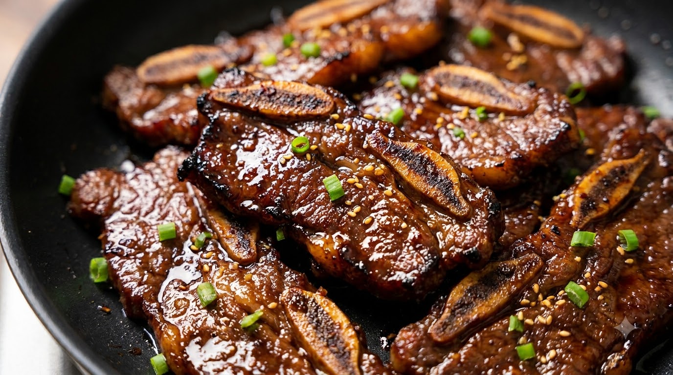 Baek Jong-won's LA Galbi (Korean Beef Short Ribs)